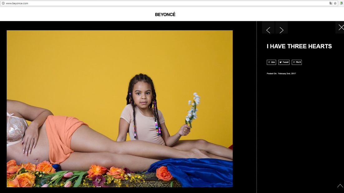 La sesión de fotos de Beyoncé embarazada