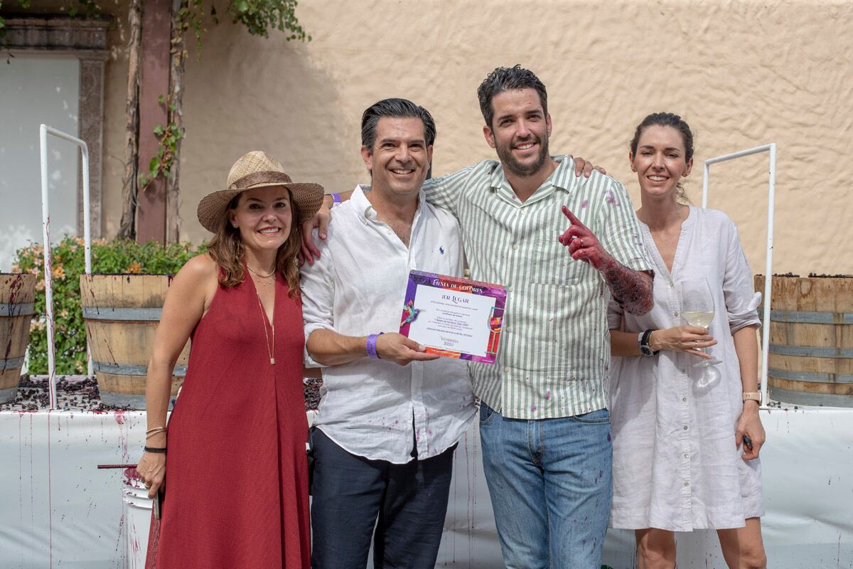 Gaby Valencia, Roberto Martín, Pancho Aranda y María Martínez Negrete. (Foto: Edgar Silva Fuentes)