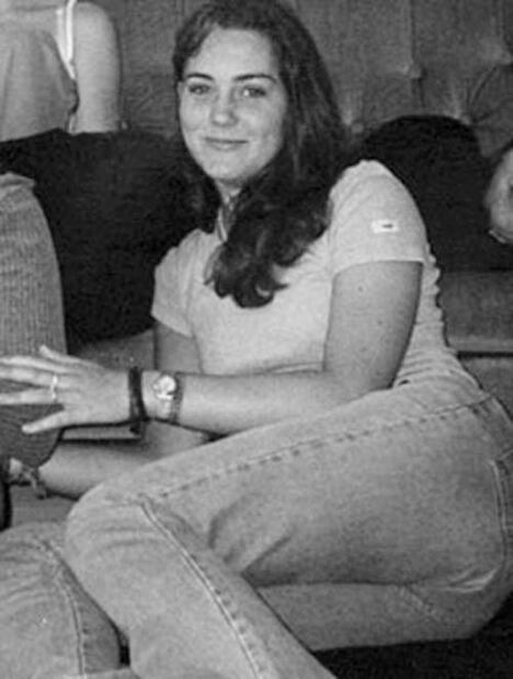 Así era Kate Middleton en su adolescencia 