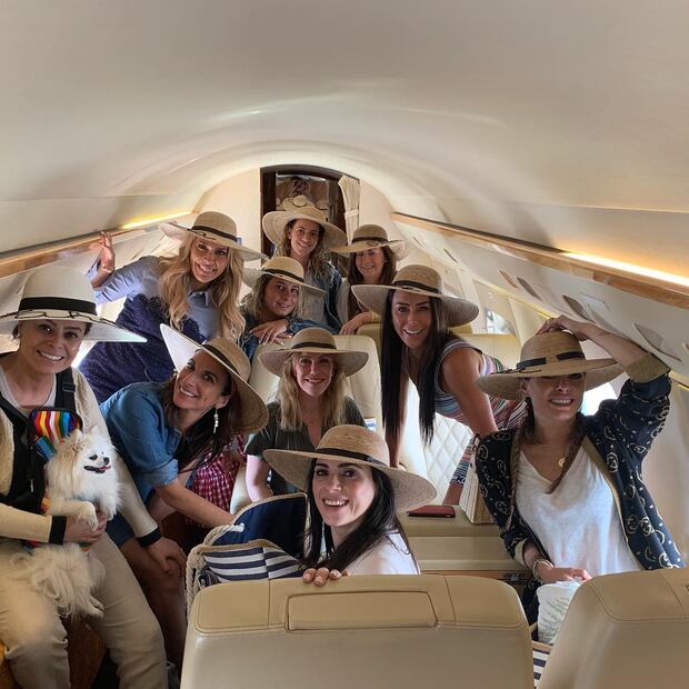 Inés Gómez Mont y su divertido viaje entre amigas