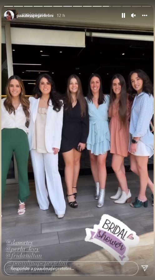 Paulina Peña Pretelini festeja su despedida de soltera