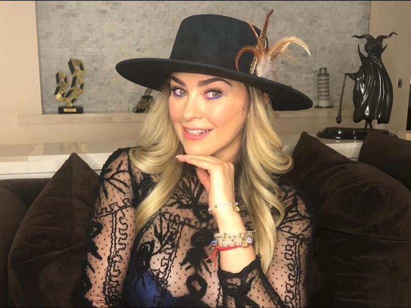 Aracely Arámbula con outfit de encaje que arrebata suspiros