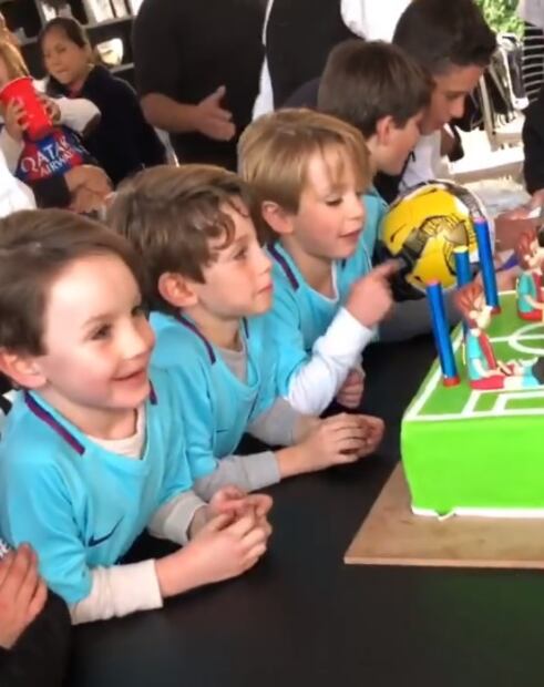FOTOS: Así fue la fiesta de los trillizos de Inés Gomez Mont