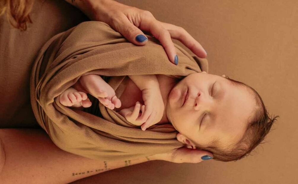 Piero, el hijo de Saskia Niño de Rivera y Mariel Duayhe / Foto: Marian Haces