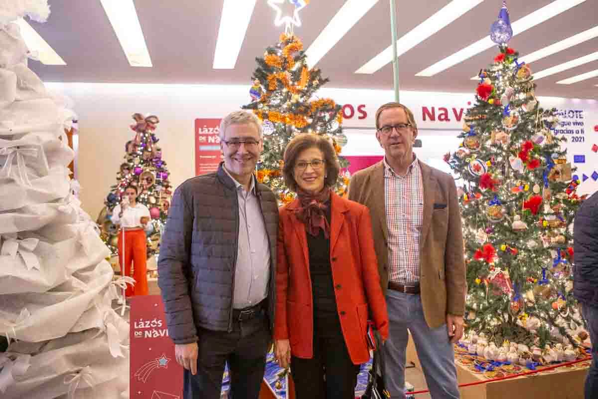 José Manuel Sierra, Magdalena Carral y el embajador de Países Bajos en México, Wilfred Mohr. (Foto: Esteban Torreblanca)