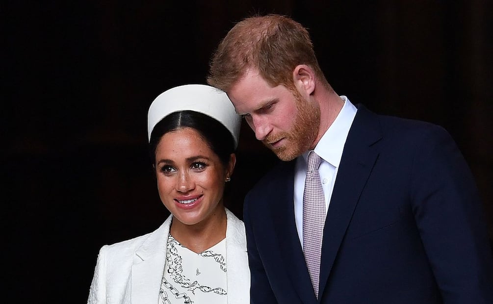 Meghan Markle y el príncipe Harry / Foto: AFP