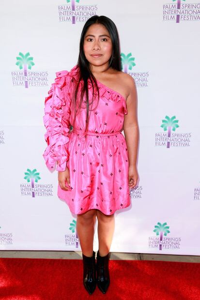 ¿Quién fue la estilista que visitó a Yalitza Aparicio con el polémico vestido de los Golden Globes?