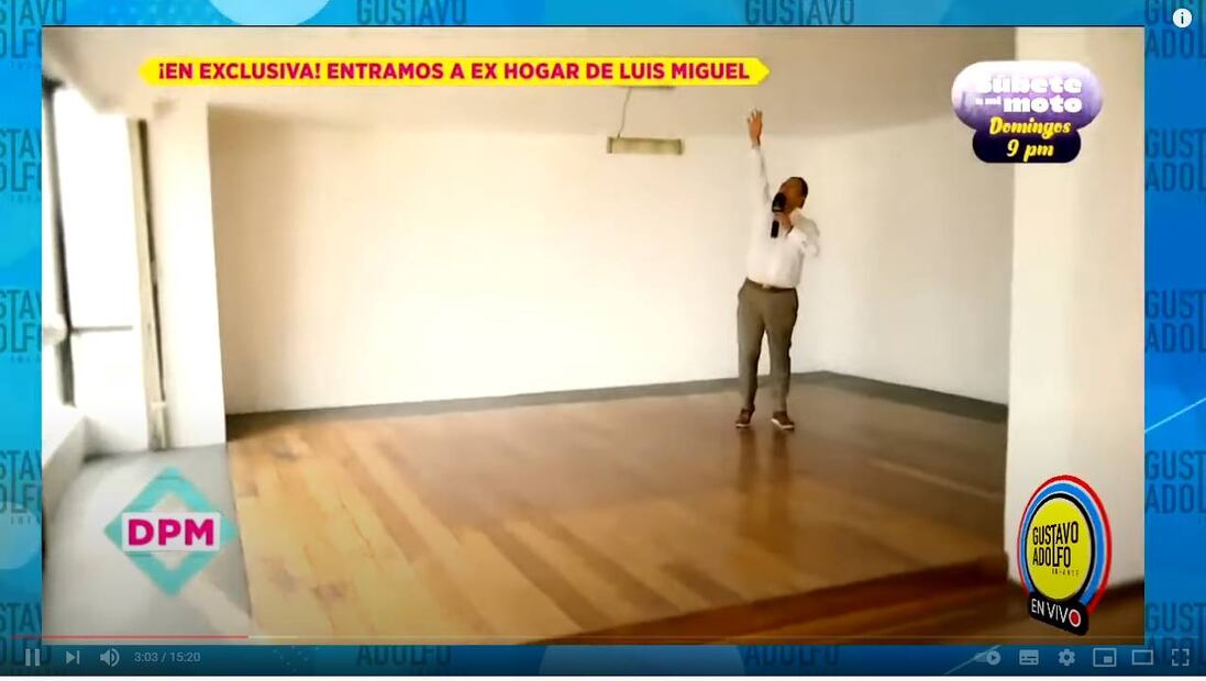 Así luce ahora el lujoso penthouse que Luis Miguel habitó en los años 90