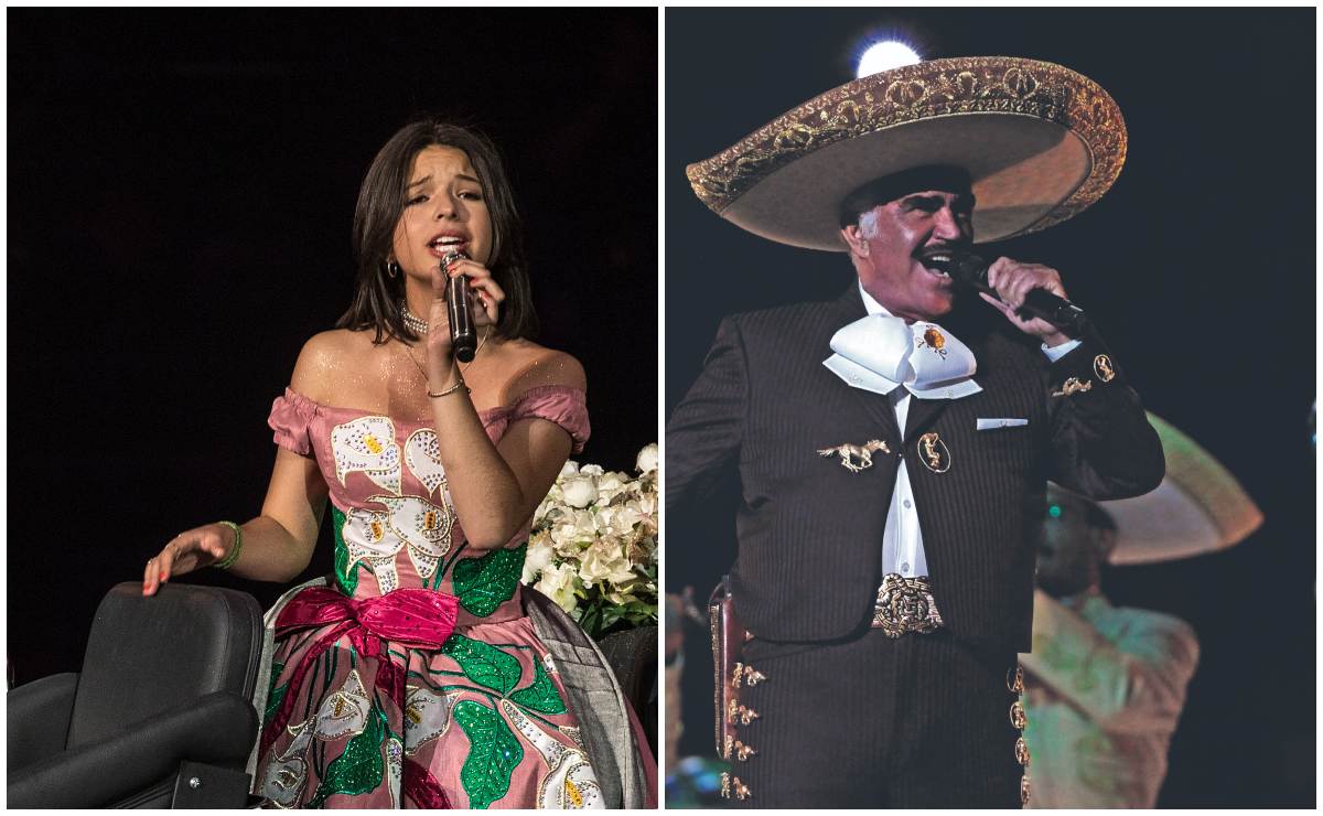 Ángela Aguilar podría ser heredera de Vicente Fernández en la música regional