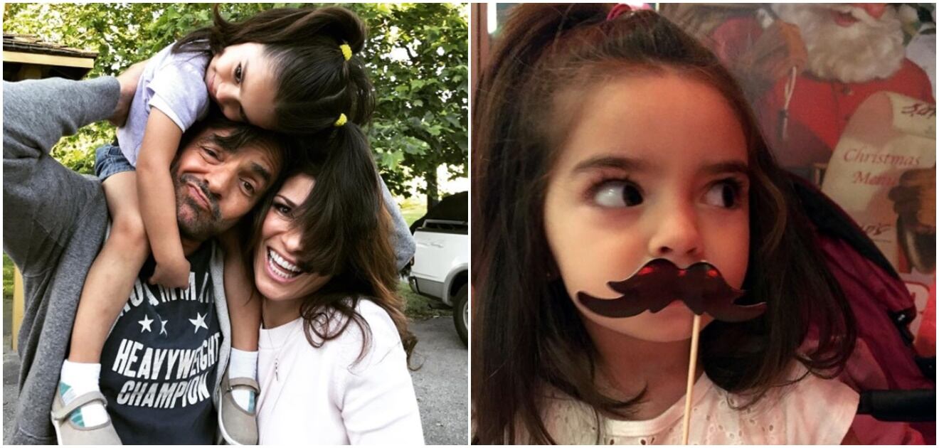 <p>Así luce Aitana Derbez a sus tres años. <strong>(Fotos: Instagram)</strong></p>
