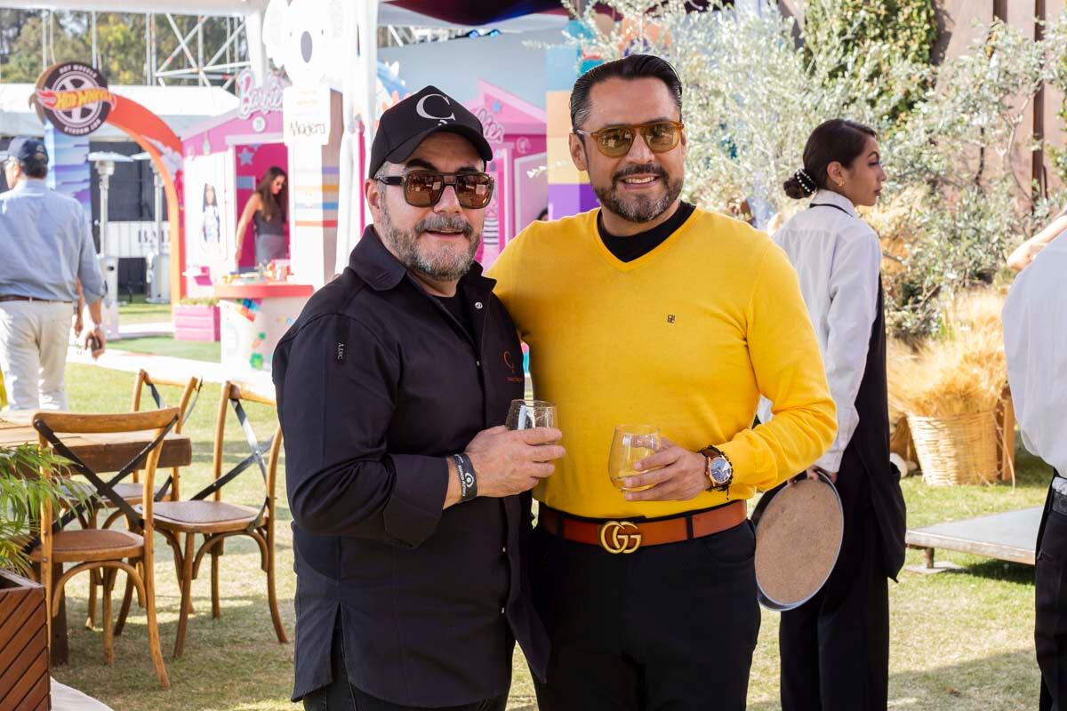 Xano Saguer y Sergio Camacho. (Foto: Esteban Torreblanca)