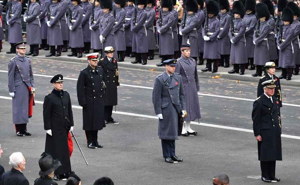 La reina Isabel II no acudió a la conmemoración del Día del Armisticio