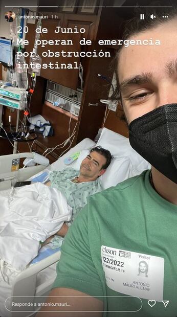 Toño Mauri comparte imágenes desde el hospital y su salida