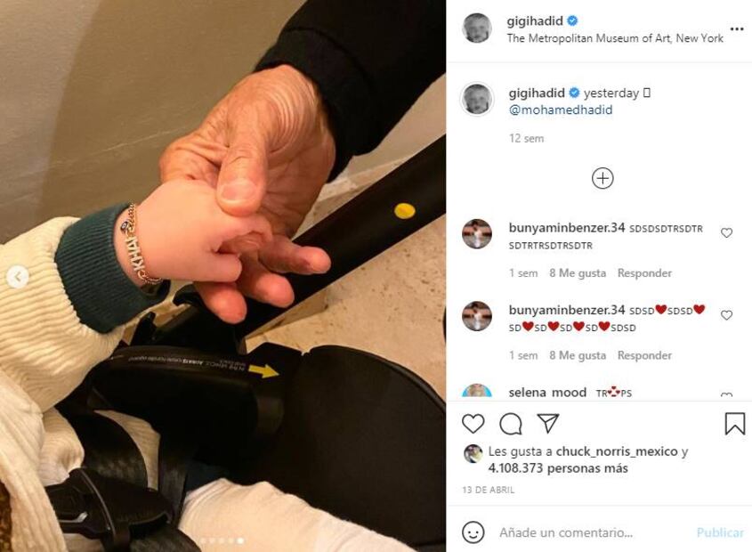 Gigi Hadid suplica a la prensa no divulgar la identidad de Khai, su bebé