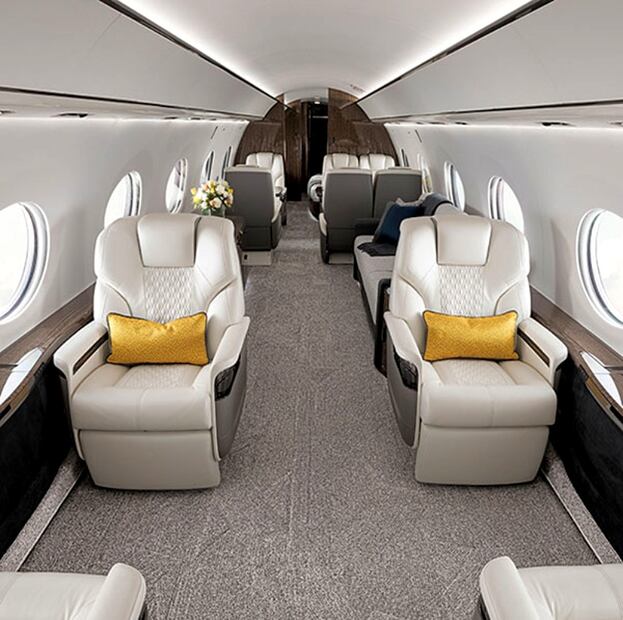 El nuevo Jet Privado, Gulfstream G700 de Jeff Bezos / Foto: AFP- Instagram