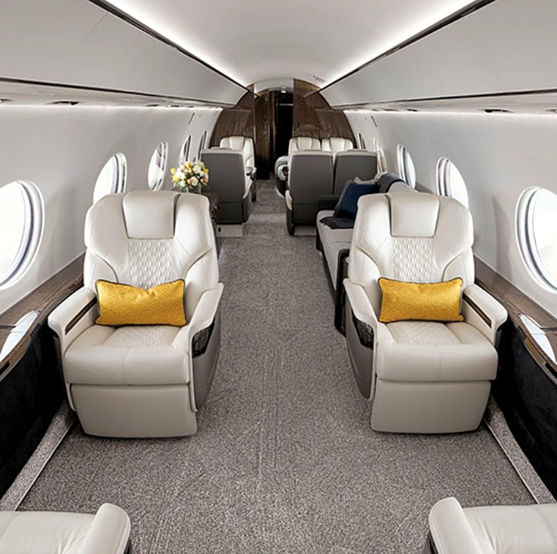 El nuevo Jet Privado, Gulfstream G700 de Jeff Bezos / Foto: AFP- Instagram