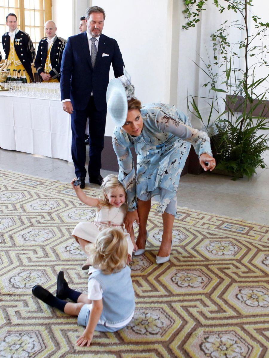 La princesa Magdalena de Suecia dio a luz a su tercer hijo