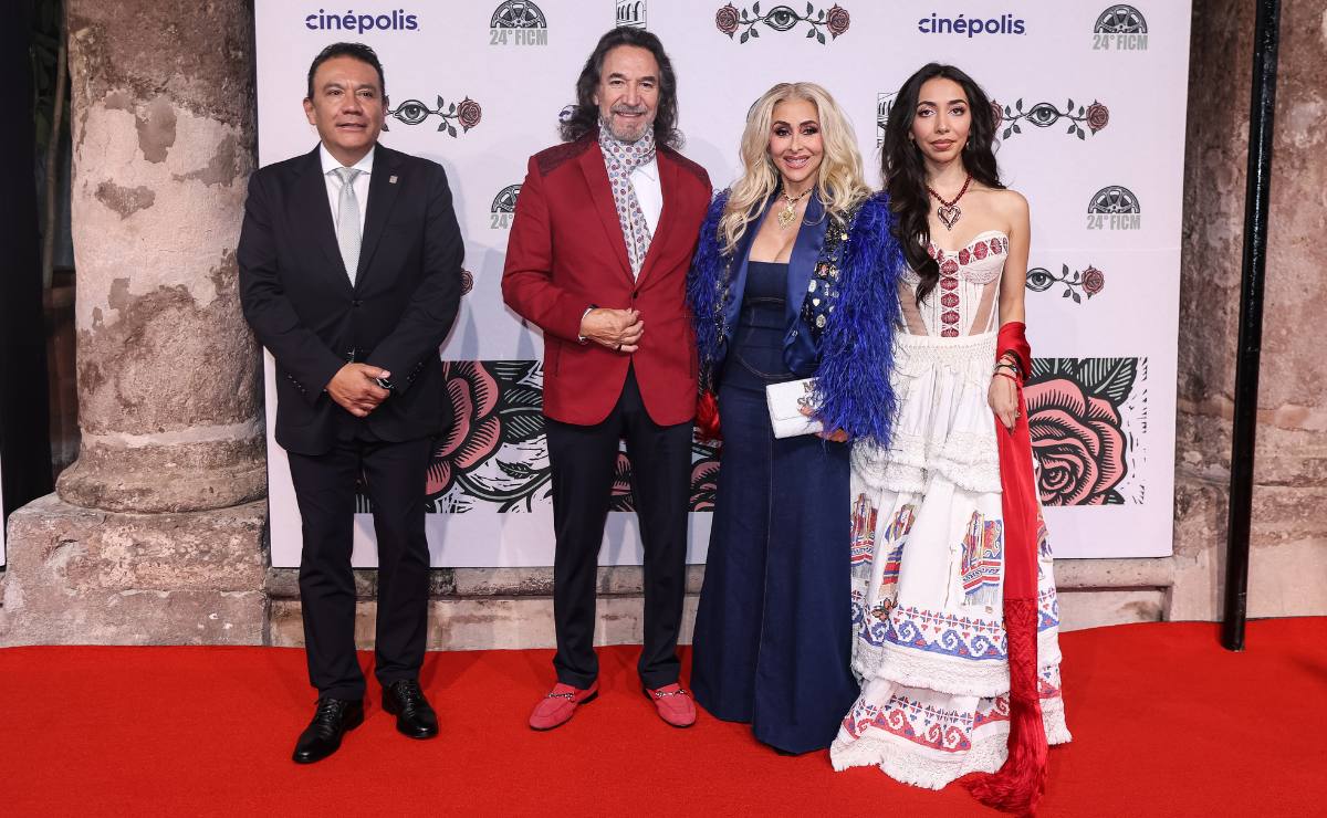 Roberto Monroy, Marco Antonio Solís, Cristian Solis y Alison Solís
(Foto: Esteban Torreblanca)
