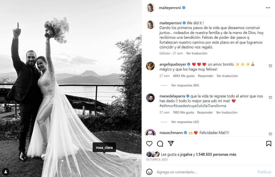 Aseguran que Maite Perroni y Andrés Tovar ¡ya están separados! 