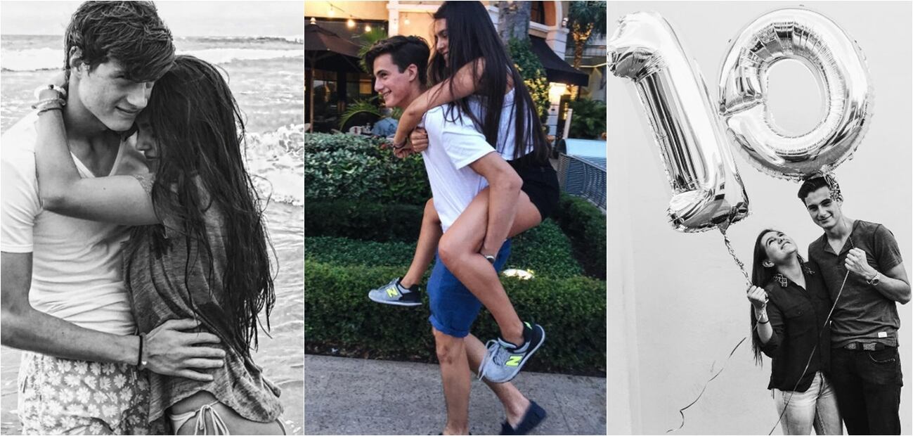 Las fotos de Romina Poza y su novio