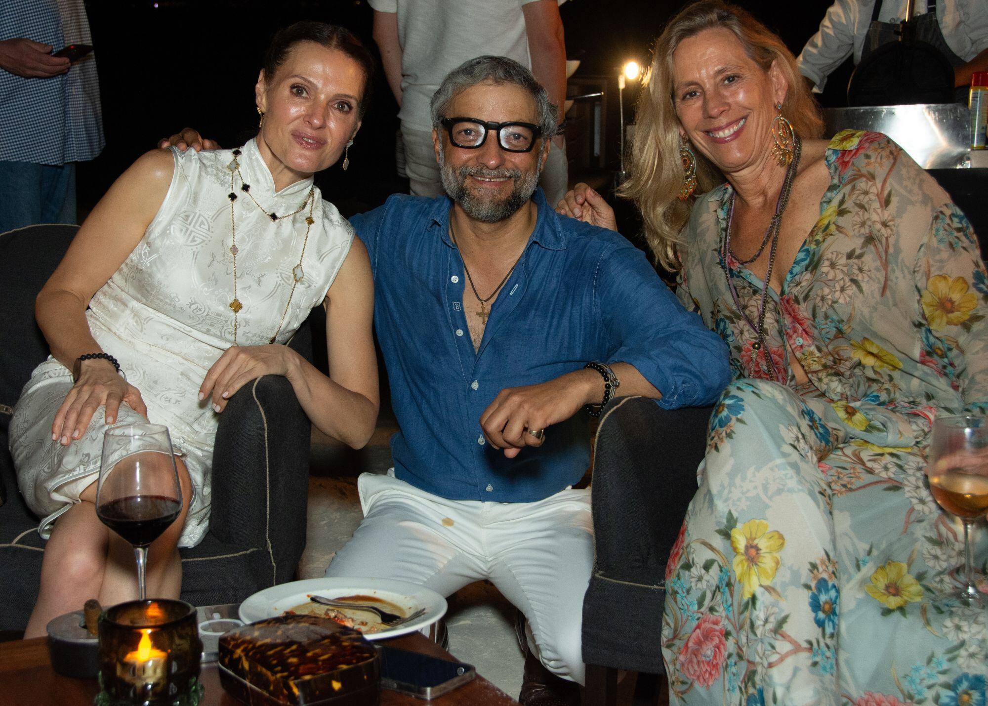 Mariana Sáenz de Cosío, Alejandro y Cristina Escudero. (Foto: Especial)