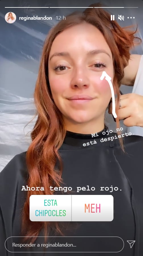 Regina Blandón le da un 'twist' a su look y ahora es una sexy pelirroja