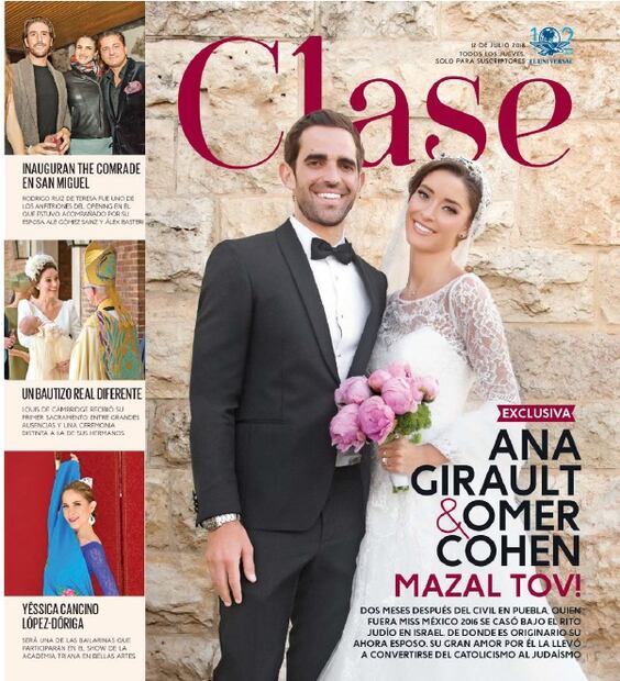 La boda de Ana Girault y Omer Cohen en Israel 
