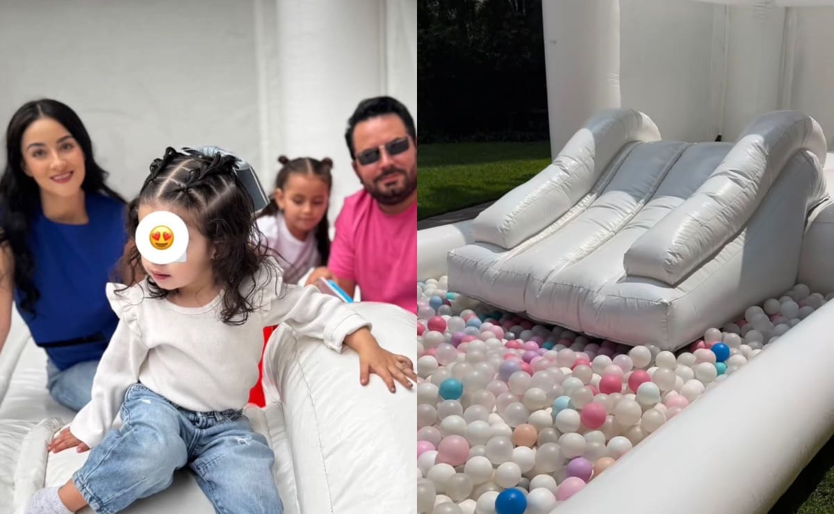 Paola Dalay, José Eduardo Derbez y Tessa. (Foto: Instagram)