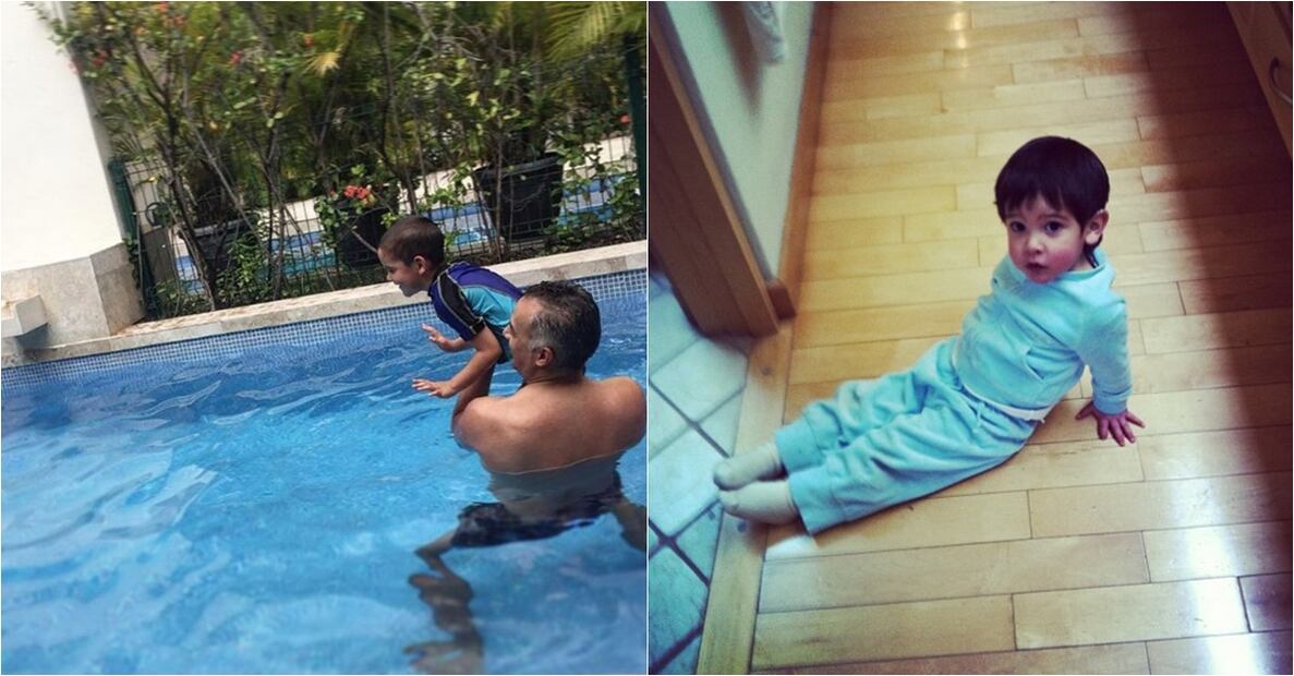 Así ha crecido Nicolás, el hijo de Anette Michel y Gregorio Jiménez    