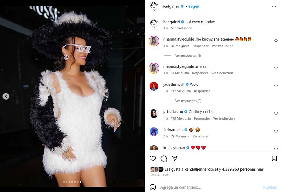 Rihanna derrocha estilo con atuendo Chanel en Nueva York previo a la MET Gala 2023