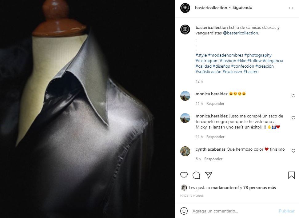Lanzan el primer diseño de Basteri Collection, en homenaje a la mamá de Luis Miguel