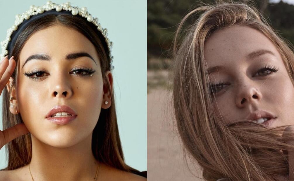 Danna Paola y Ester Expósito en romántico video con todo y beso 