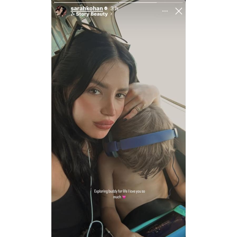 Sarah Kohan celebra el cumpleaños de Noah, su hijo con Javier "Chicharito" Hernández / Foto: Instagram