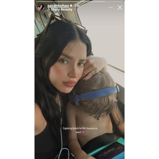 Sarah Kohan celebra el cumpleaños de Noah, su hijo con Javier "Chicharito" Hernández / Foto: Instagram