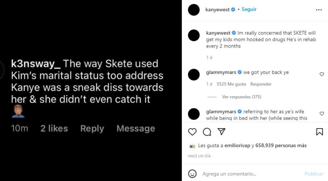 Kanye West es suspendido de Instagram tras atacar a Kim, Peter y Trevor Noah