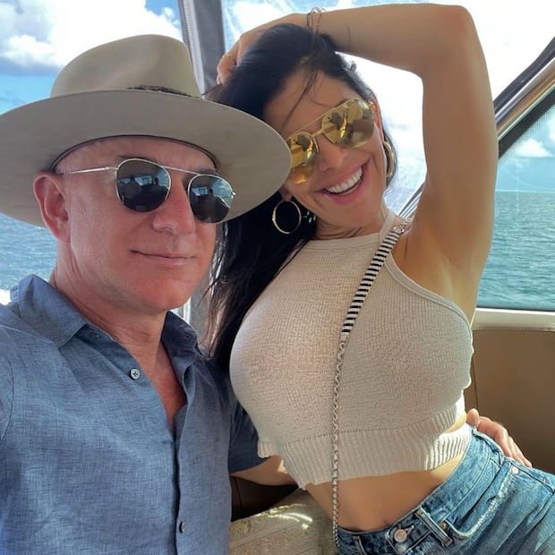 Jeff Bezos y Lauren Sanchez / Foto: Instagram