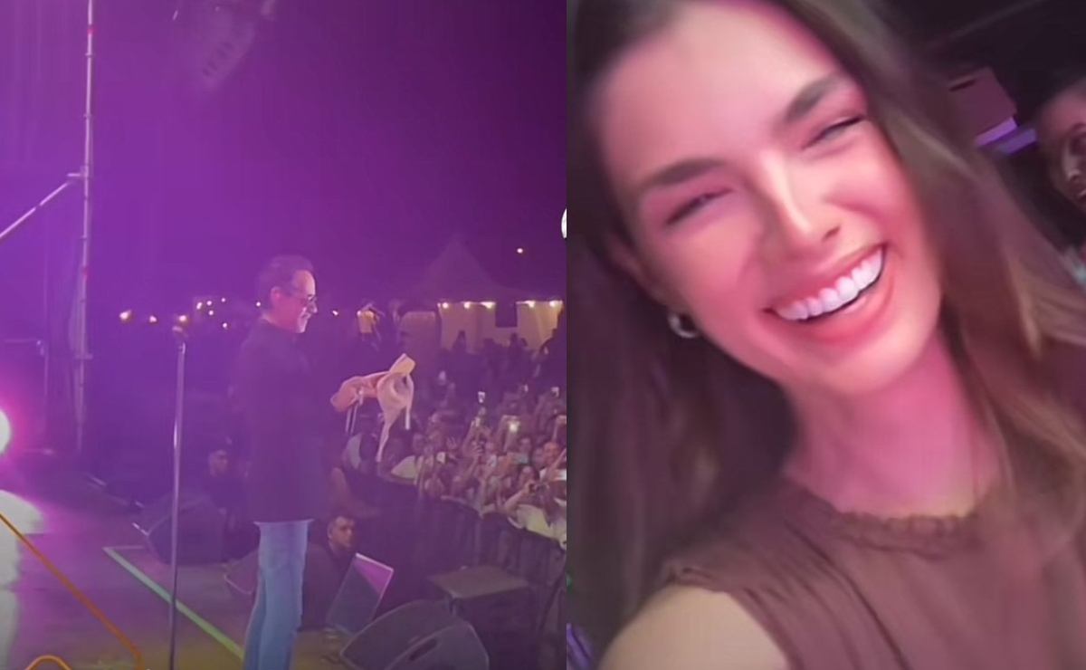 Nadia Ferreira reaccionó al divertido incidente / Fotos: Captura Instagram
