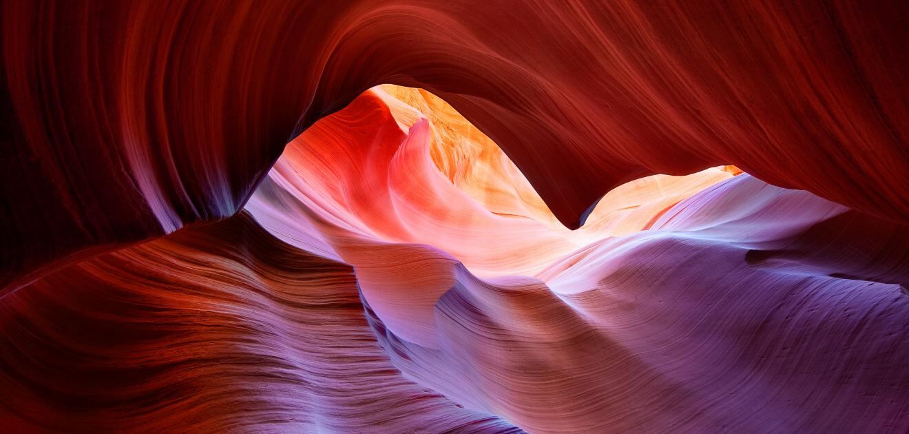 <p>Interior del Cañón del antílope, localizado en Arizona. <strong>(Foto: Especial)</strong></p>
