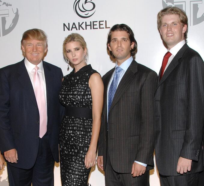 Ellos son los herederos de Donald Trump 