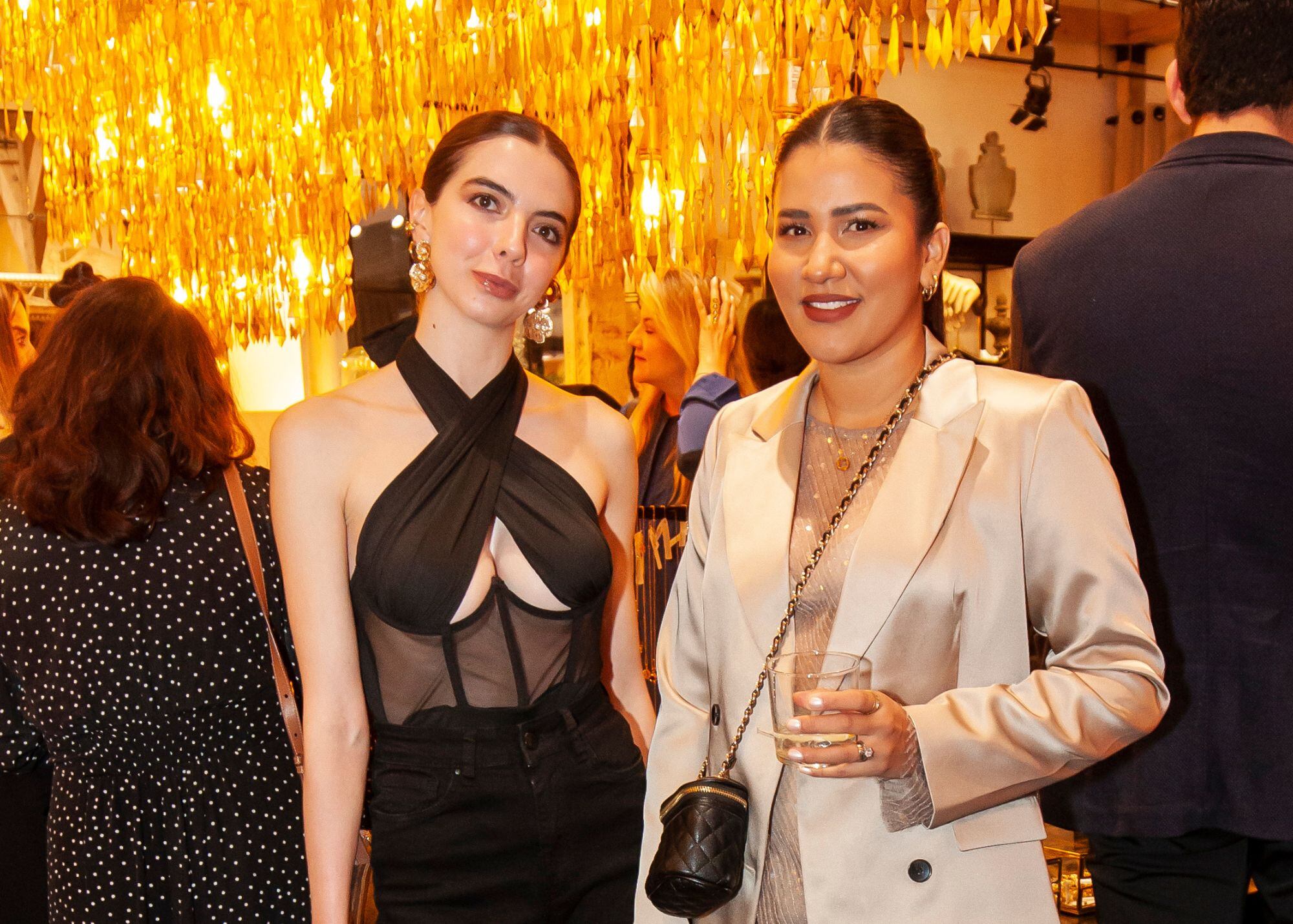 Kassandra Bekris y Shantal Oceja. (Foto: Esteban Torreblanca para VIP)