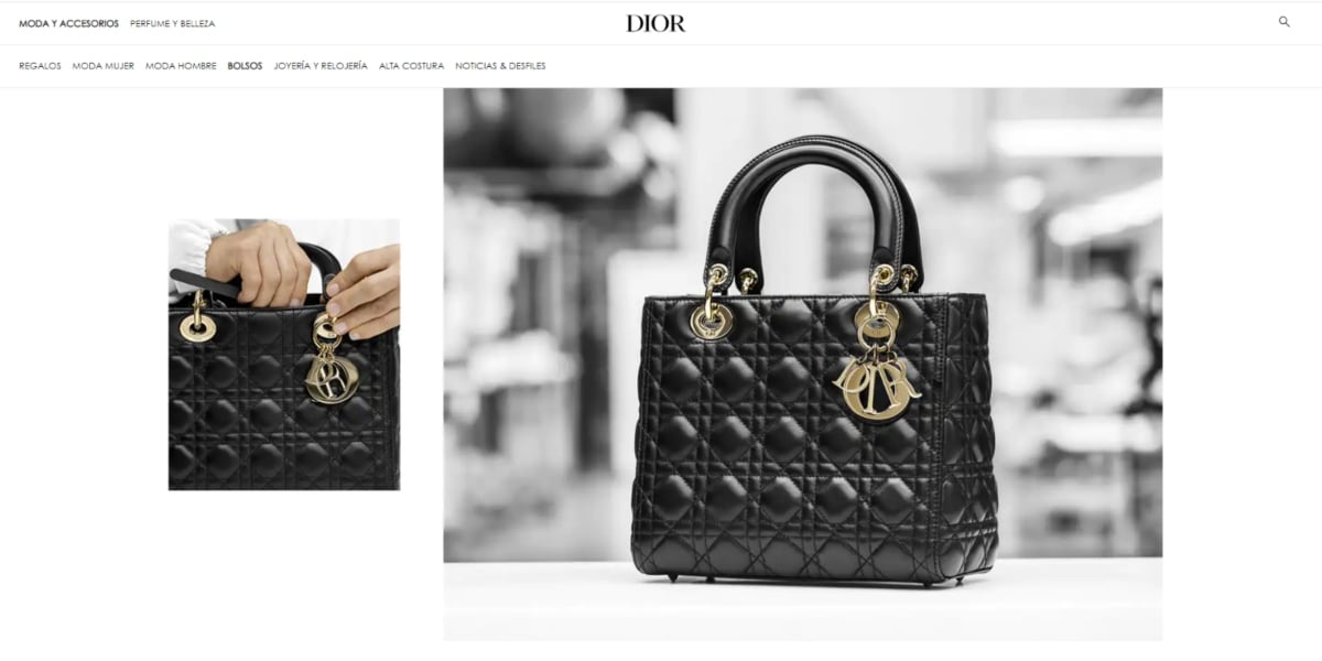 Dior trae de regreso el mini 'Lady Dior', bolso que usó la princesa Diana