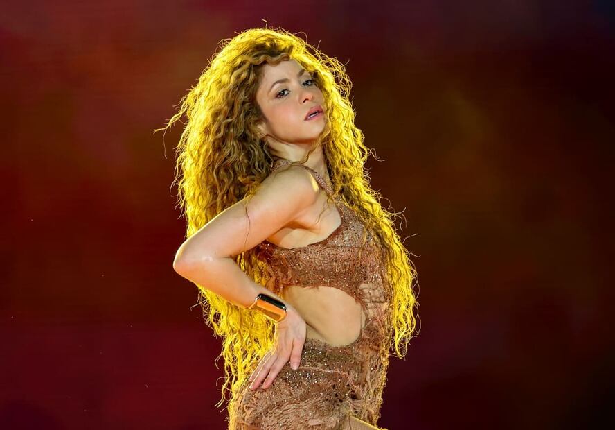 Shakira en el primer concierto de su gira / Foto: Getty Images