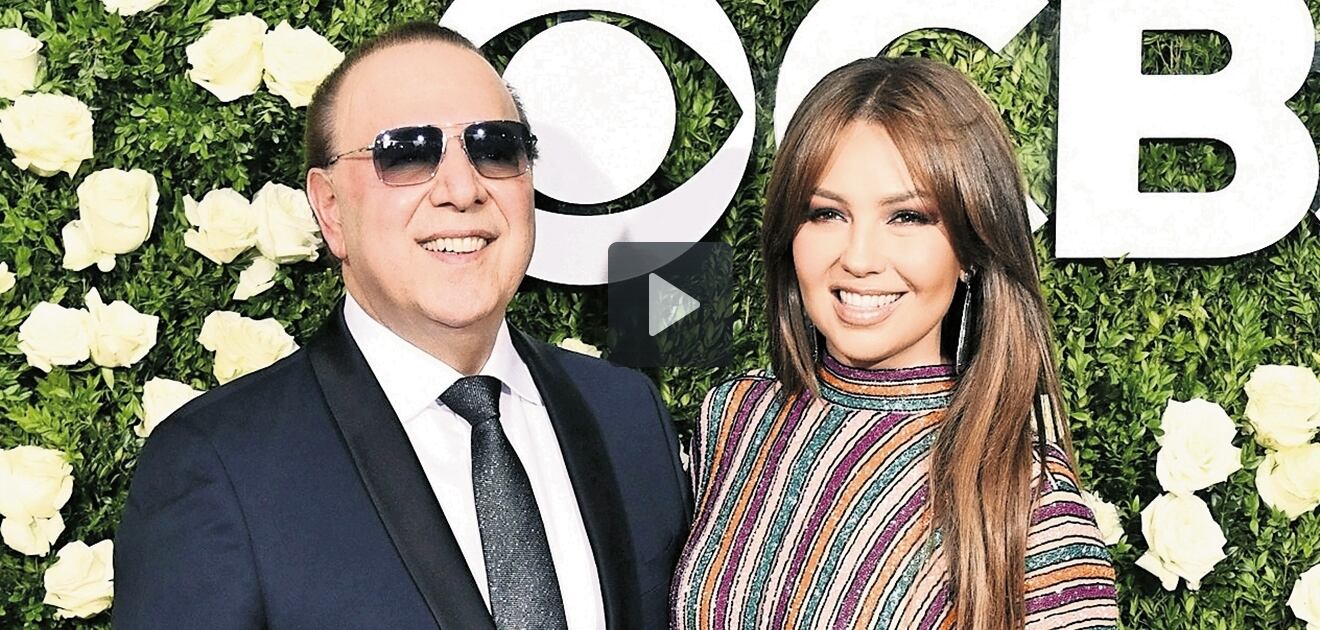 <p>Thalía presume en Instagram cómo la consiente su marido Tommy Mottola. <strong>(ZUMAPRESS)&nbsp;</strong></p>
