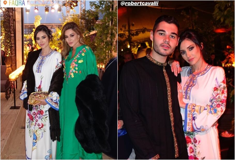 Deborah y Stephen Hung, invitados en la lujosa boda del hijo del diseñador Elie Saab