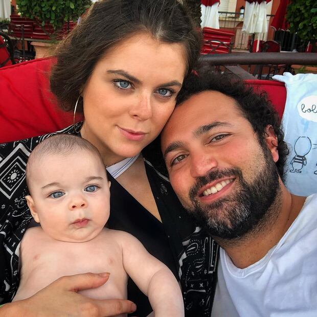 Así de grande está el bebé de Daniel Cohen y Yael Sandler