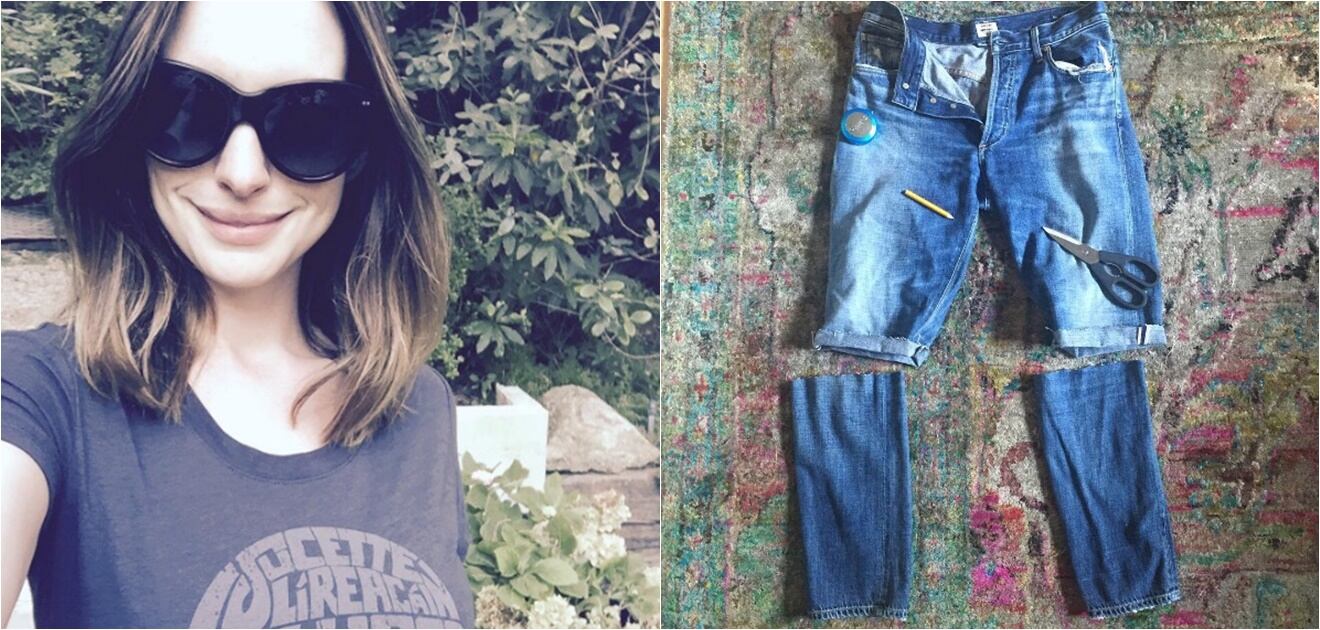 Anne Hathaway orgullosa por sus kilos de más