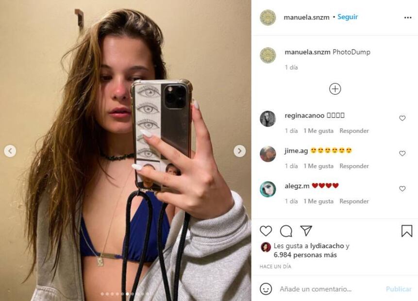 Las idílicas vacaciones en la playa de Manuela, hija de Alejandro Sanz