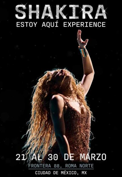 Shakira 'Estoy Aquí Experience' / Foto: Instagram