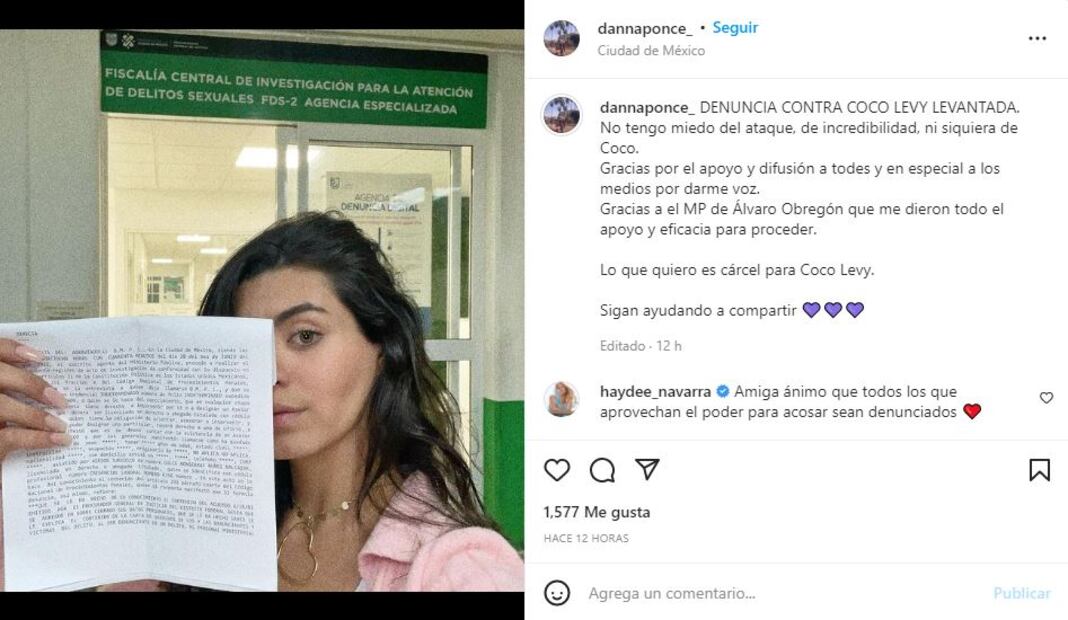 Hijo de Talina Fernández, Coco Levy, es acusado de acoso sexual