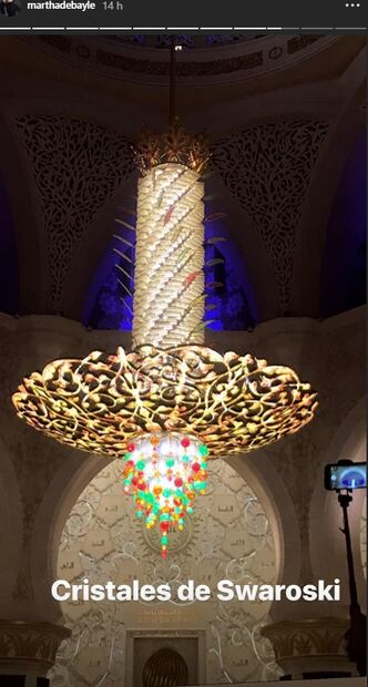 FOTOS: el impresionante viaje de Martha Debayle a Dubai